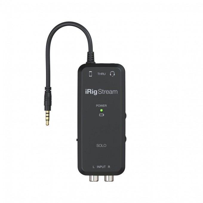 Звуковые карты и интерфейсы IK MULTIMEDIA iRig-Stream-Solo 98721